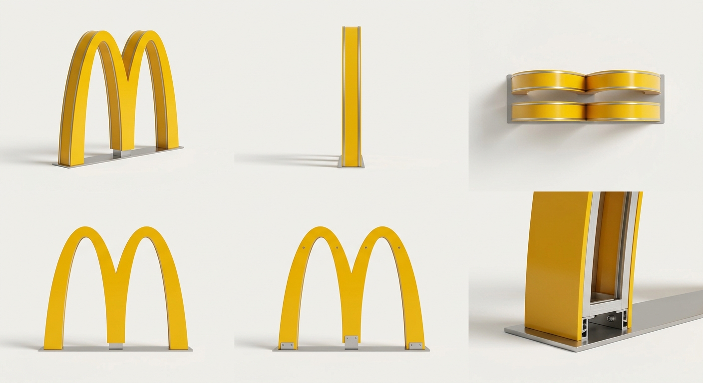 The Golden Arches Signage