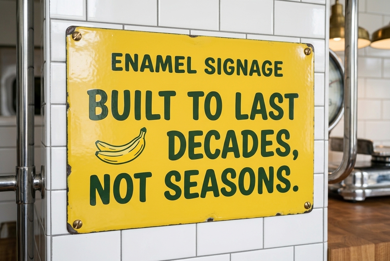 Enamel Signage