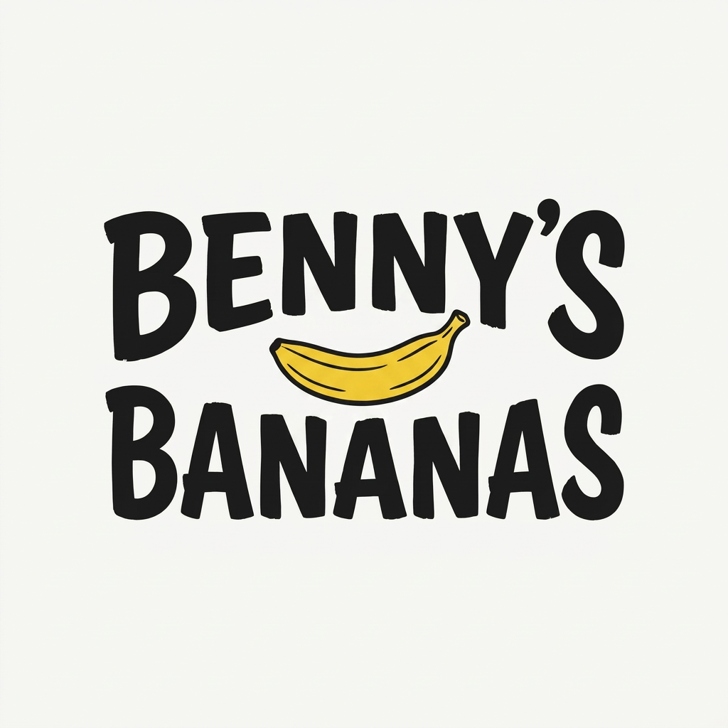 Benny's Bananas (restoration scratch) logo
