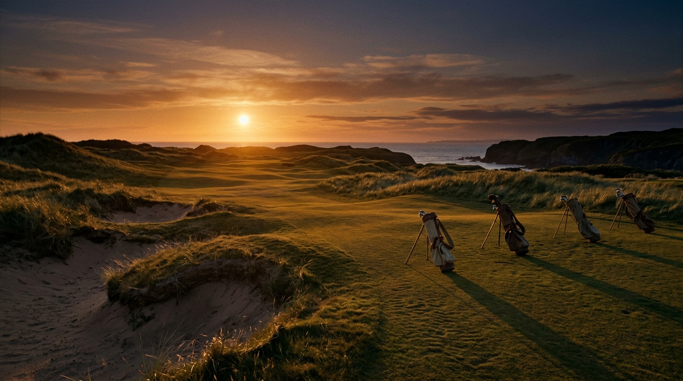 The Local Links at Golden Hour