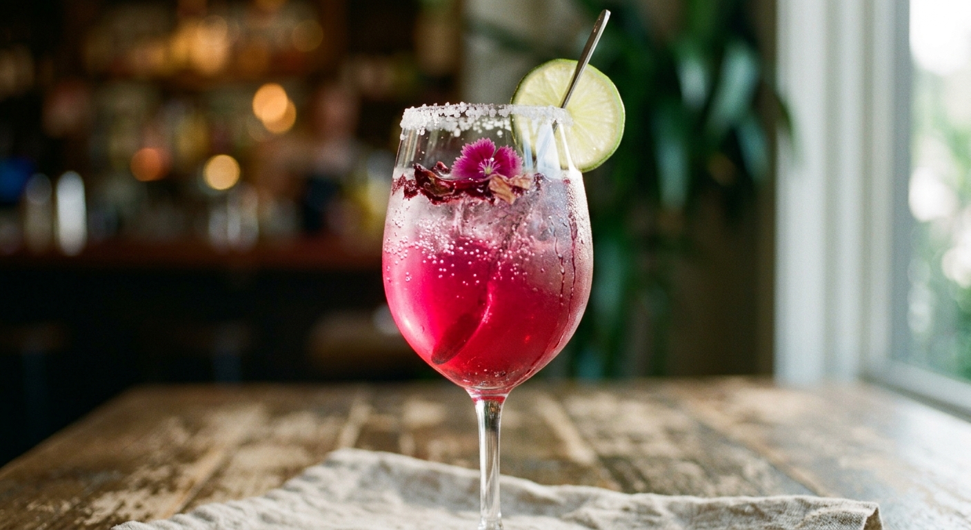 The Hibiscus Spritz